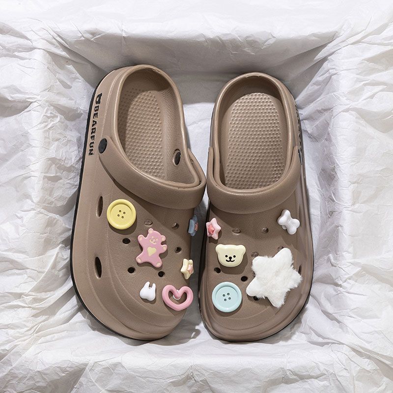 깊은 커피 [행복한 곰] 에바 부드러운 바닥 겉옷