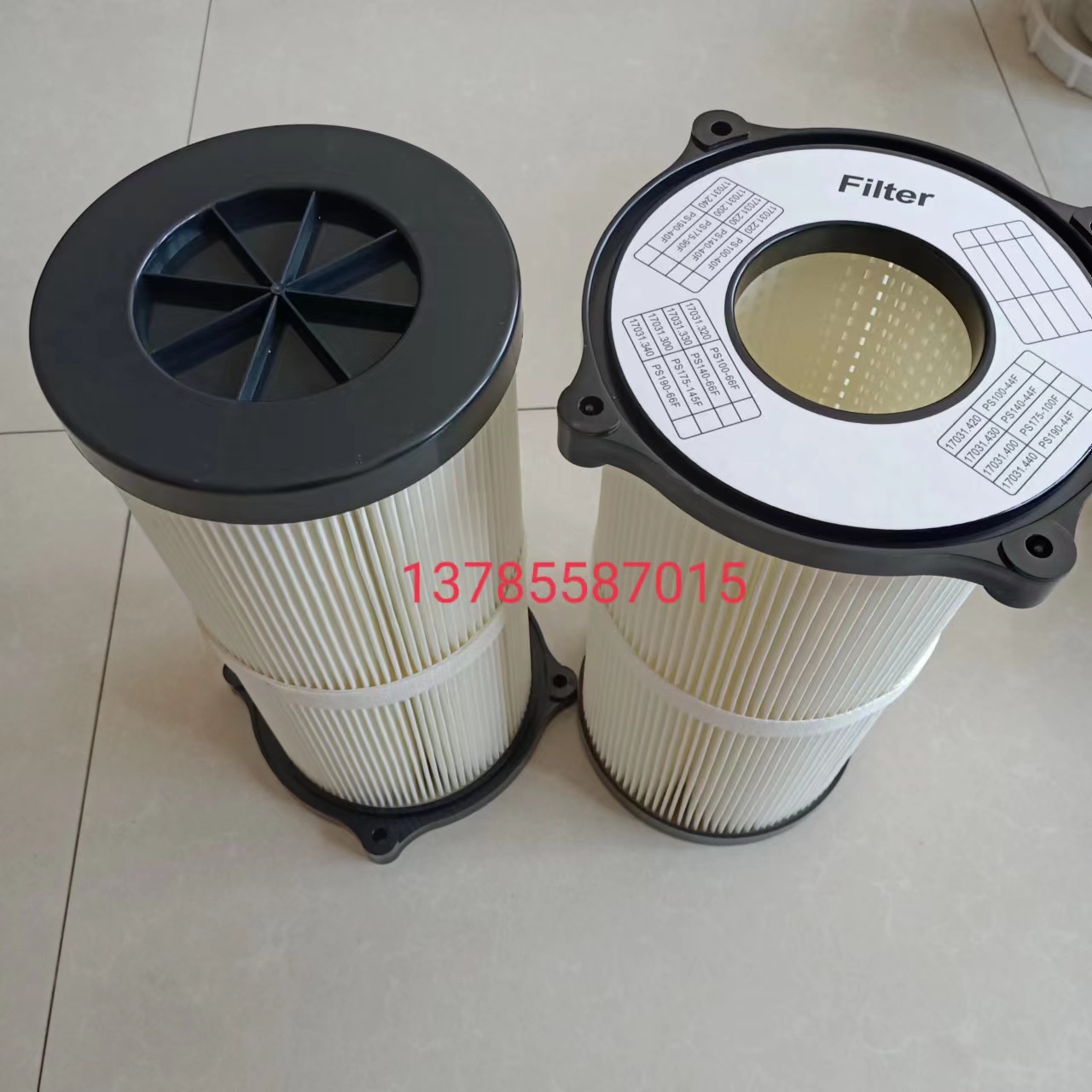 现货200*400除尘滤筒折叠滤筒聚酯纤维覆膜滤筒自洁式空气滤芯