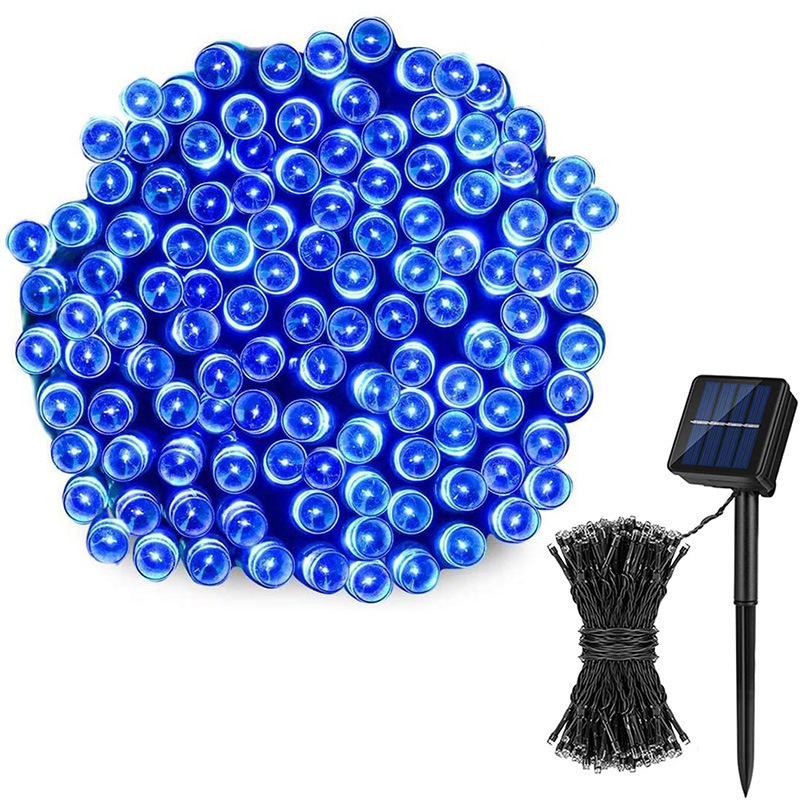 Solar al aire libre impermeable lámpara LED estrella pequeña lámpara de color lámpara de lámpara parpadeo lámpara de lámpara de lámpara
