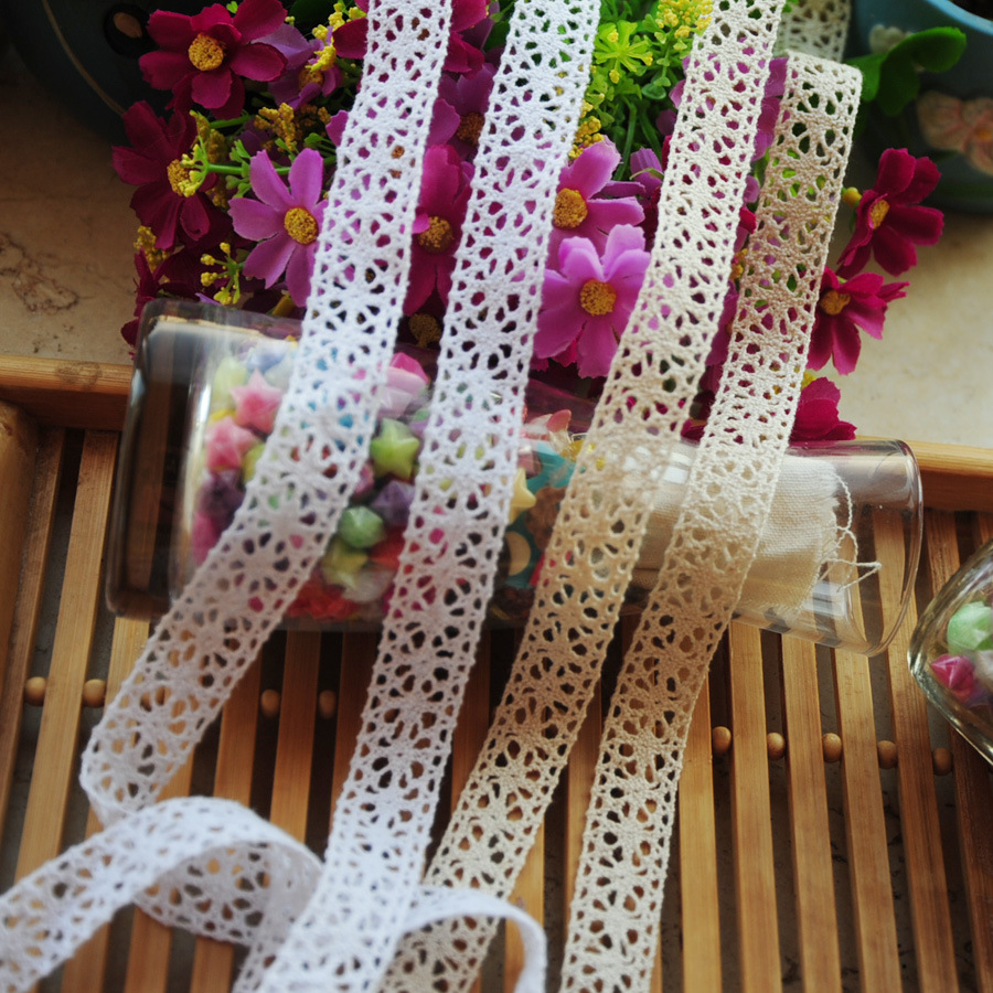 米字2CM直边镂空棉质蕾丝diy布艺棉线花边织带服装拼接200302