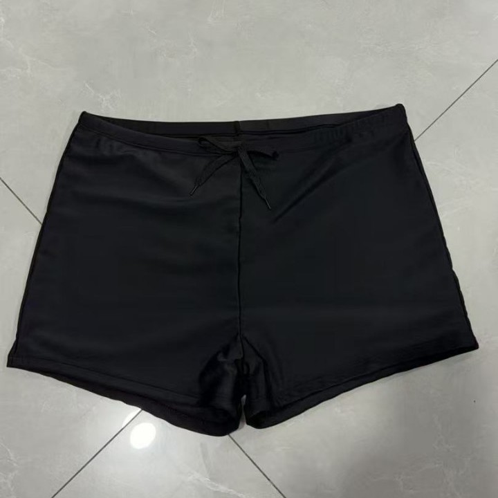 New Women's Swimming Trunks Adult Quick-Drying Loose and Comfortable Lined Swimming Trunks Large Size Boxer Belt Adjustable Drawstring Swimming Trunks