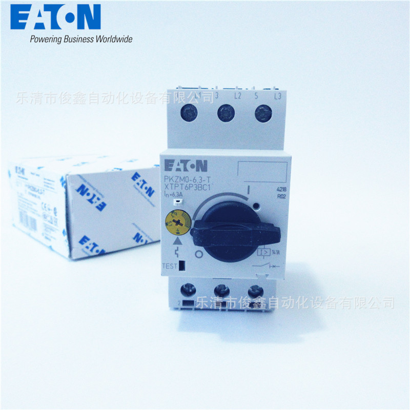 原装EATON伊顿穆勒 PKZM0-6.3-T 电动机保护断路器4-6.3A
