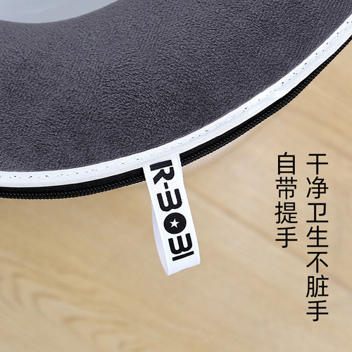 Toilet seat cover for all four seasons, bathroom toilet waterproof warm zipper toilet seat cover
