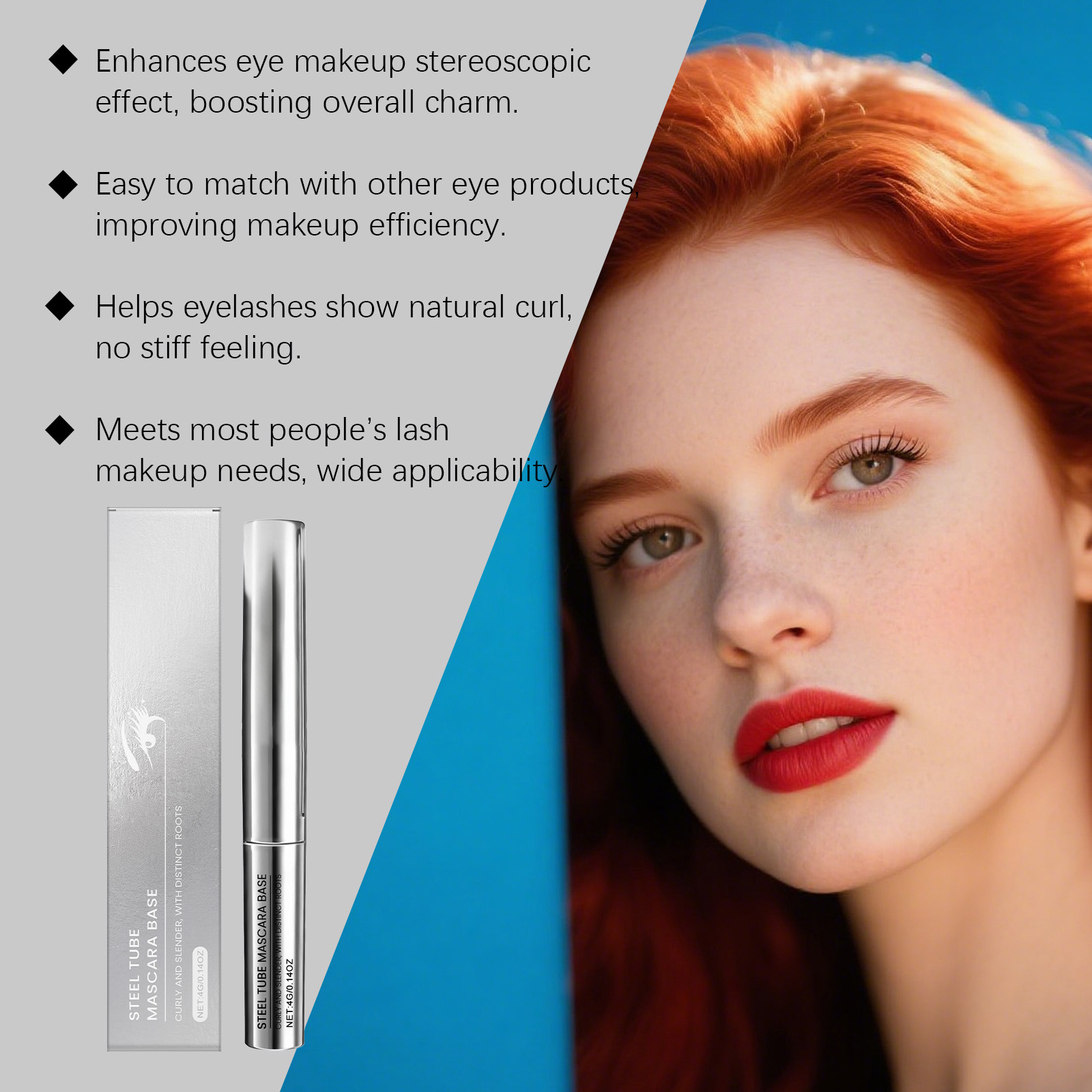 Natural Eyelash Mascara For Lengthening Curling And Volumizing_voghion.com