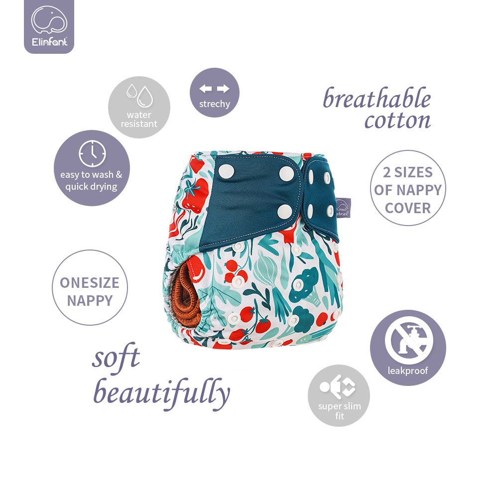 Pantalones de pañales para bebés Pañal de tela ajustable lavable impermeable transpirable a prueba de orina Pantalones de entrenamiento de pañales a prueba de fugas portátiles