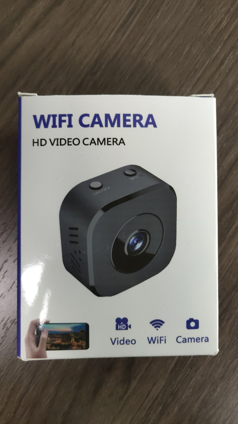 Pil Kablosuz WiFi Ağ Kartı Telefon Uzaktan Kumanda Ev İç Mekan HD İzleme Kamerası Stok Toptan