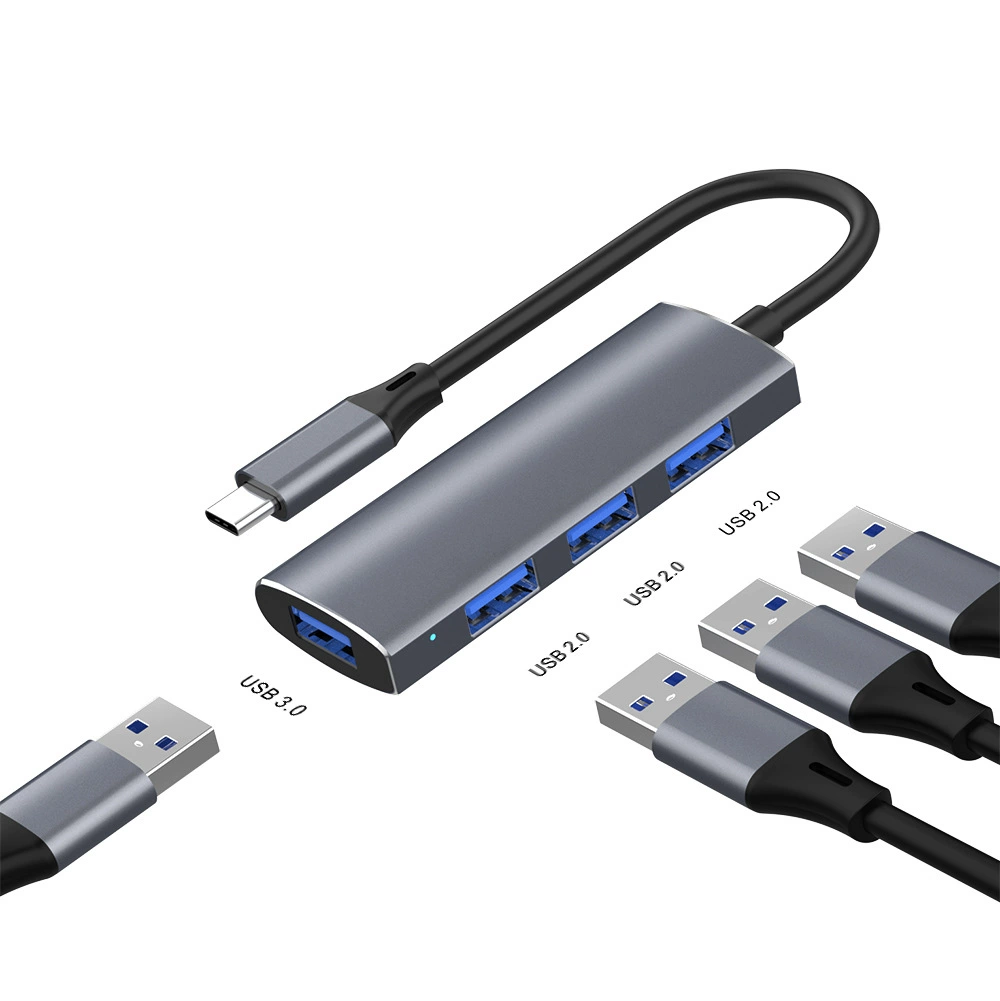 Частная модель TYPE-C HUB к USB2.0 HUB мобильный телефон планшет ноутбук расширение многопортовый разветвитель