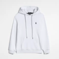 Pullover White Green Logo