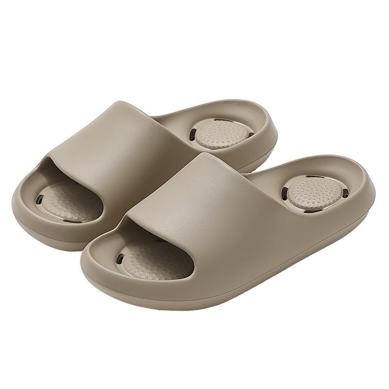 Hoogwaardige, lekvrije slippers voor dames, geschikt voor de zomer, binnenshuis, antislip, sneldrogend en ademend EVA-badkamersandalen voor stellen_voghion.com
