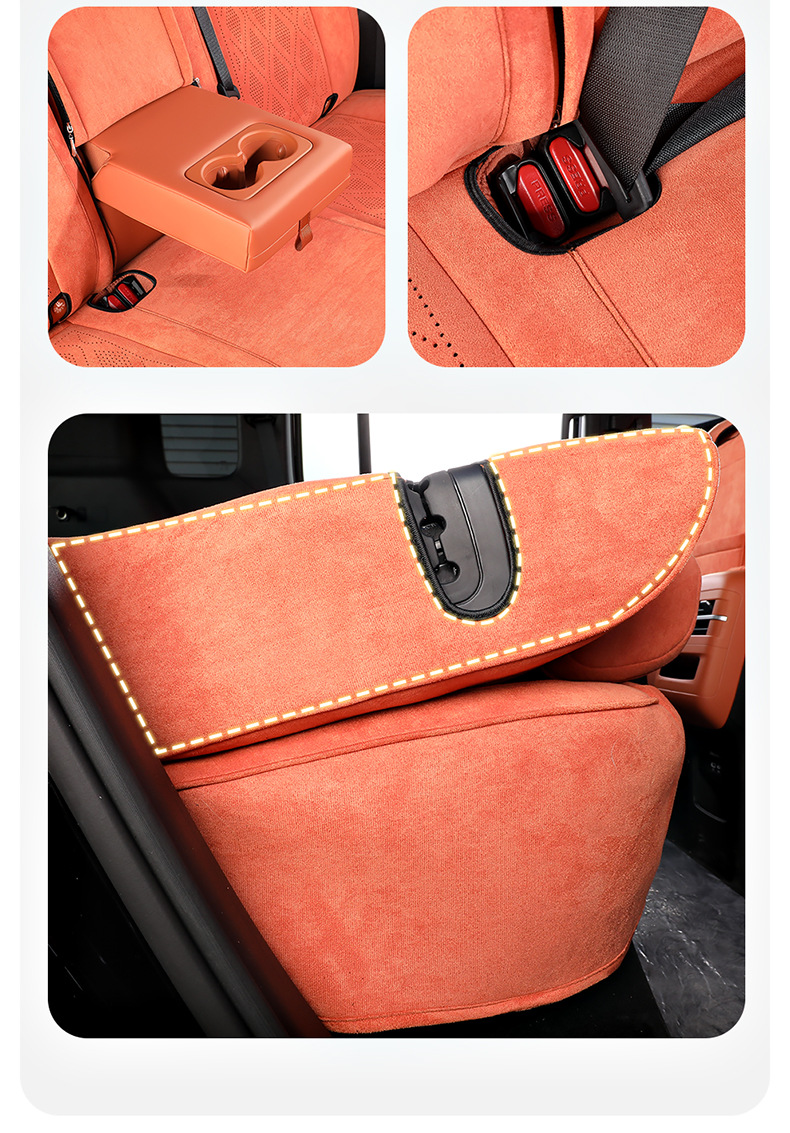 2025 Model Fang Cheng Bao Titanium 7 Seat Cushion Full Cover Four-Season Suede 25 Model Titanium 7 Seat Cover Interior Modification Car Seat Cover