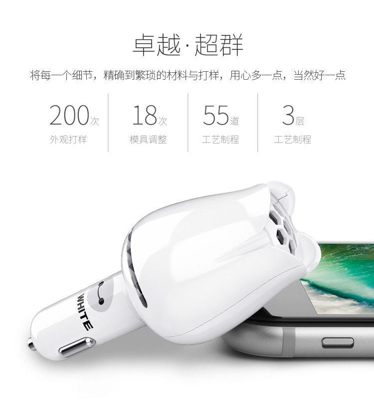 ZEILO cross-border high-end intelligent negative ion car air purifier atmosphere lamp to remove smoke and dust sterilization to remove smell