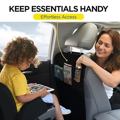 Cross-border hot-selling car seat: Chair back anti-kick pad