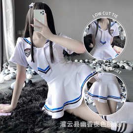 林林婷情趣内衣制服诱惑角色扮演套装性感日系学生水手服2472
