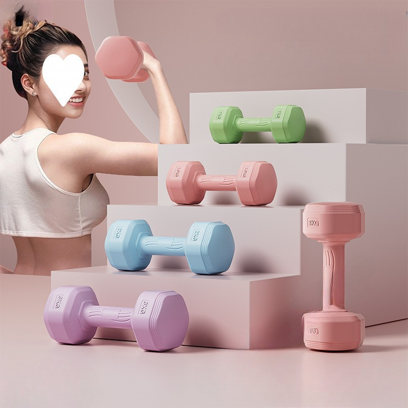 Dumbbells for Women, Fitness Equipment for Home, Slim Belly Barbell, Kettlebells, Children, Teenagers, Female Small Dumbbells, a Pair