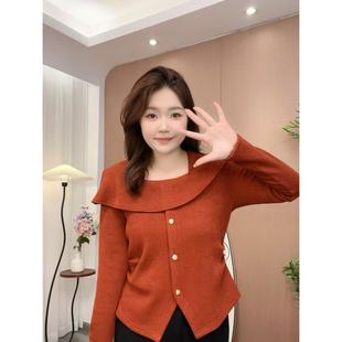 Ready Stock [Romantic Rose] New Autum Versatile Slimming Look Top Tgw41415