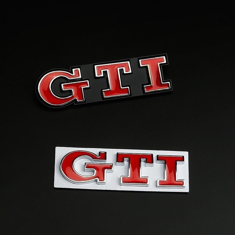 フォルクスワーゲン ポロ ゴルフ 6 第 7 世代 GTI 車のロゴ、グリルのロゴ、フォルクスワーゲン GTI ウサギの車のステッカー、パーソナライズされたテール ロゴに適しています。|undefined