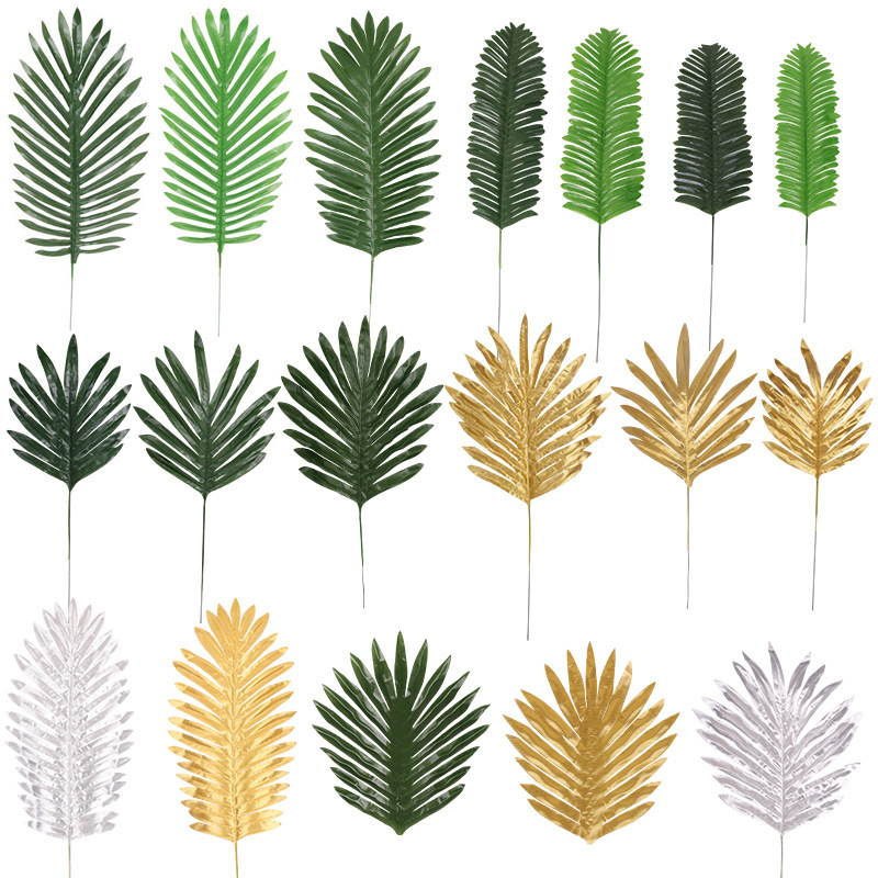 Amazon Cross-Border Simulated Sunflower Wedding Flower Arrangement Decoration Artificial Willow Leaf Plant Wall Photography Props Coconut Leaves Amazon Cross-Border Simulated Sunflower Wedding Flower Arrangement Decoration Artificial Willow Leaf Plant Wall Photography Props Coconut Leaves