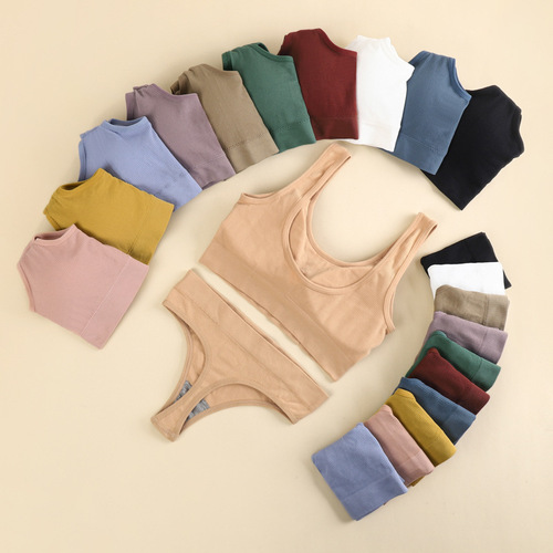 Cross-border threaded U-shaped beautiful back for women without rims sexy bra vest style underwear T underwear triangle cup thin bra