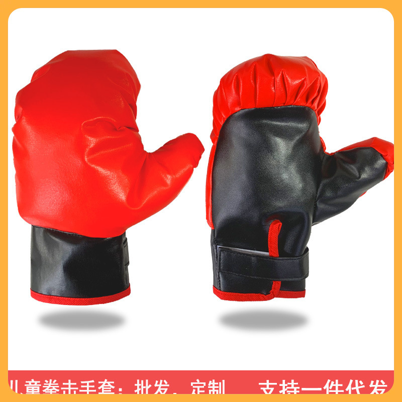 Adult Boxing Gloves Sandbag Pu 4oz Children's Boxing Target Boxing Gloves Cartoon ✅ Year Old Boy Girl 3 Music W18