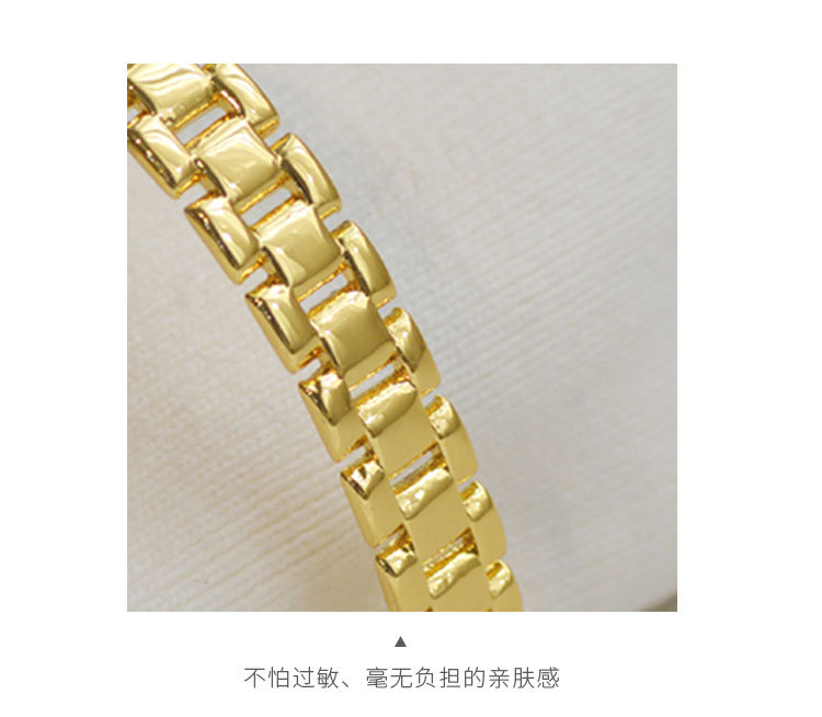 Fashion C-shaped bracelet exquisite opening watch chain titamium steel bracelet
