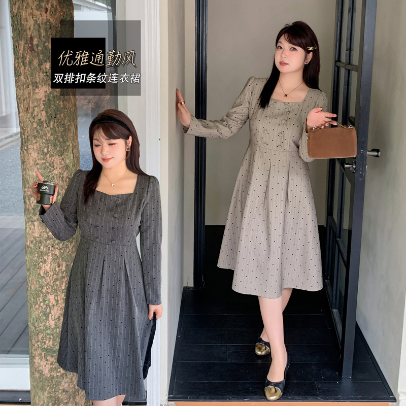 秋 XL-4XL 大きいサイズ ワンピース 秋 XL-4XL 大きいサイズ ワンピース