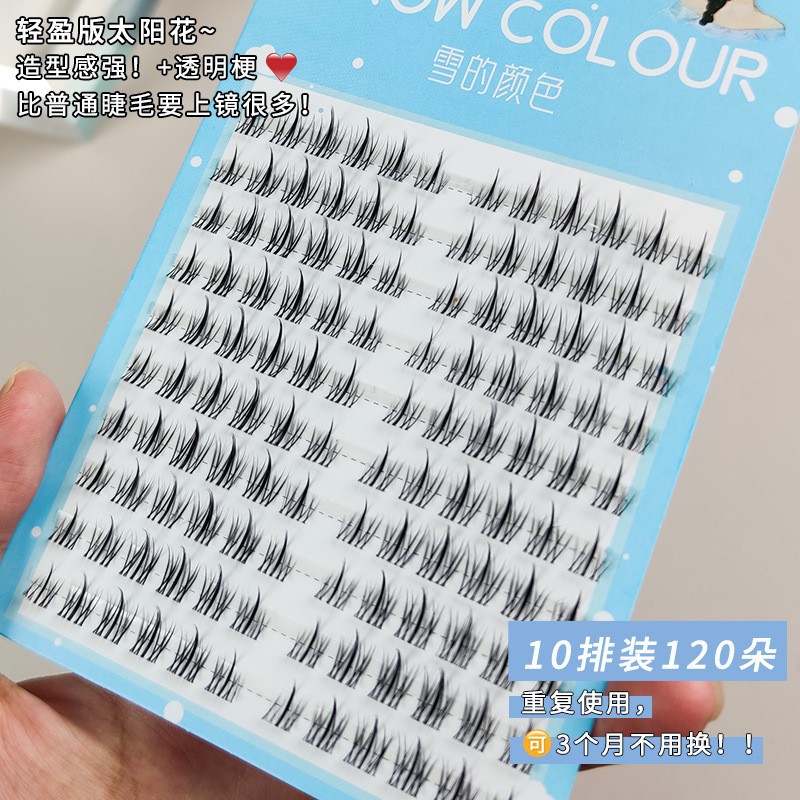 SKU-42-10排太阳花透明梗