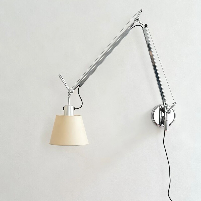 Italian Designer Adjustable Swing Arm Telescopic Wall Lamp Medieval Personalized Creative Bedroom Study Bedside Reading Lamp