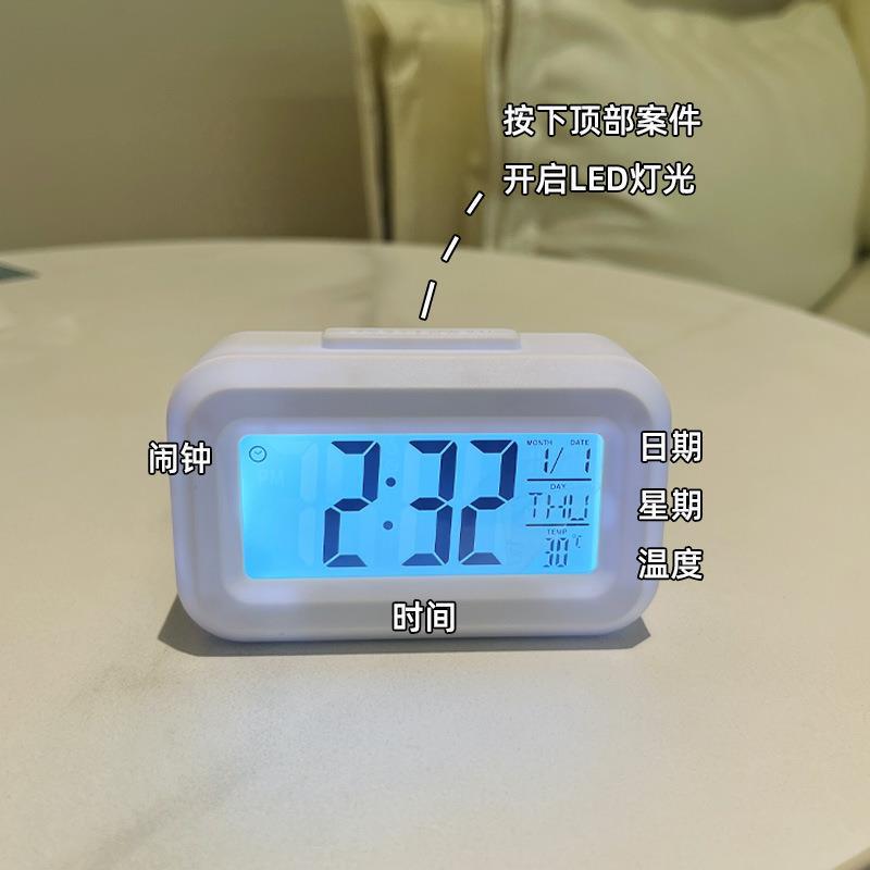 Cross-Border Mini Alarm Clock for Children and Students Multi-Function Clock Time Manager Kitchen Electronic Timer Alarm Clock