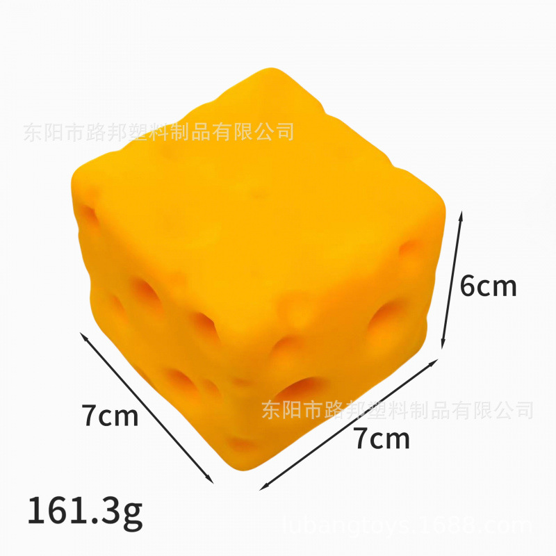 Comercio exterior nuevo descompresión simulación de queso rosa pellizco pellizco música ventilación artefacto descompresión juguetes fábrica al por mayor
