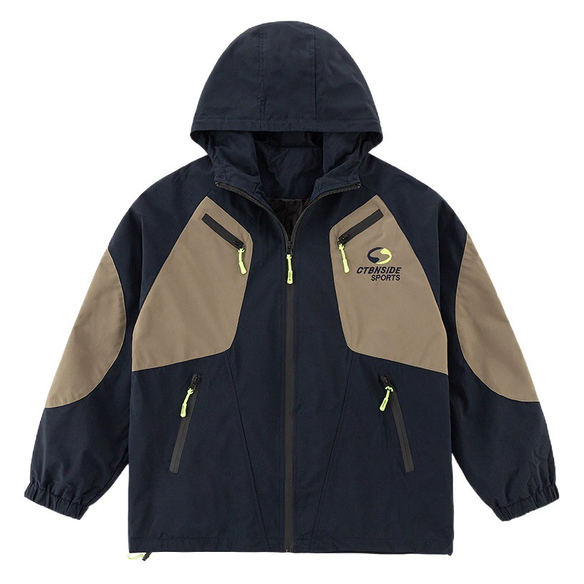 Куртка для мальчиков, весна-осень 2023, новая осенняя детская одежда больших размеров, свободная куртка большого размера для мальчиков, топ