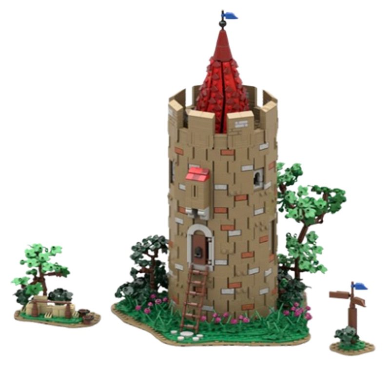 Castle Building Block Model Set For Kids Construction Decor_voghion.com