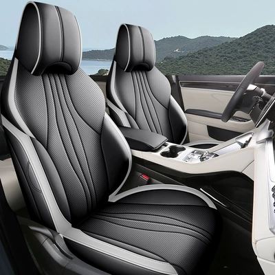 BYD Sea Lion 05dmi Special Car Seat Cover Four Seasons Universal Full Cushion Leather Car Cushion Seat Cover (Four Seasons Pad) - meteorite-black-standard-edition-ckx-byd-sea-lion-05