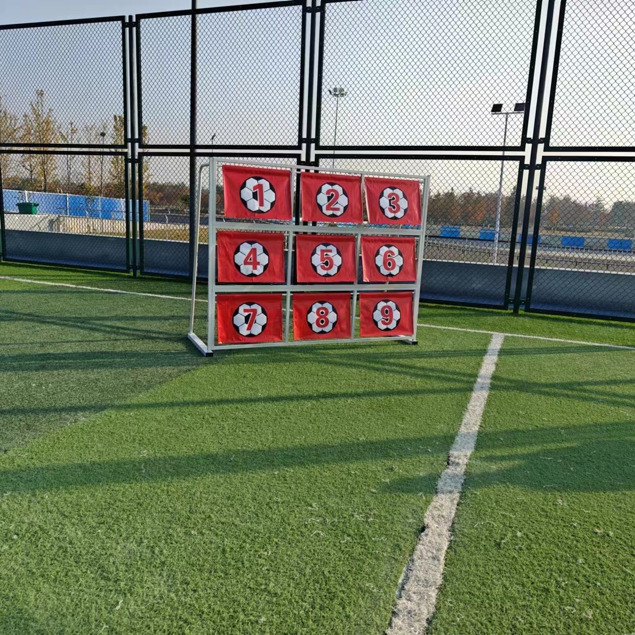 Football Nine-Square Grid Decorative Goal Nine-Square Grid Trainer Football Football World Cup Goal Fun Default Item