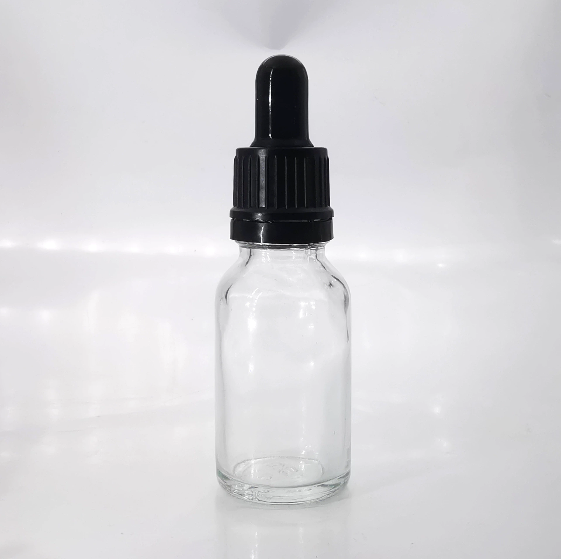 В наличии 15 мл прозрачная бутылка с эфирным маслом круглая бутылка 18 зубов Противоугонная крышка бутылка с эссенцией из белого материала