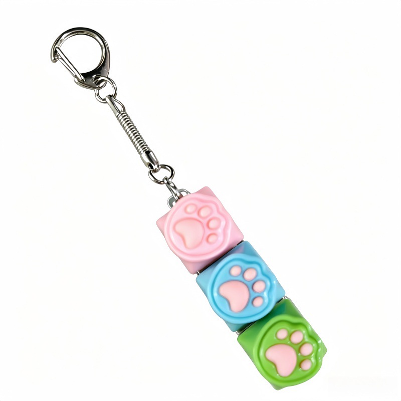3 key silicone cat claw color 3