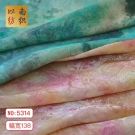 色织、提花布;印花、扎染布;涤纶面料