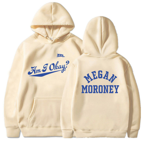 Men Hoodies Megan Moroney Am I Okay Album Printing Sweatshir
