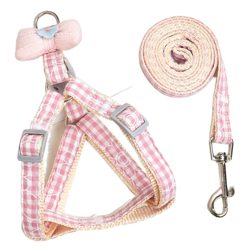 21 nueva mascota Correa Daisy arco Correa gato Correa correa de perro correa de pecho