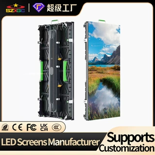 室内全彩高清led租赁显示屏舞台演出背景无缝可移动led大屏幕定制
