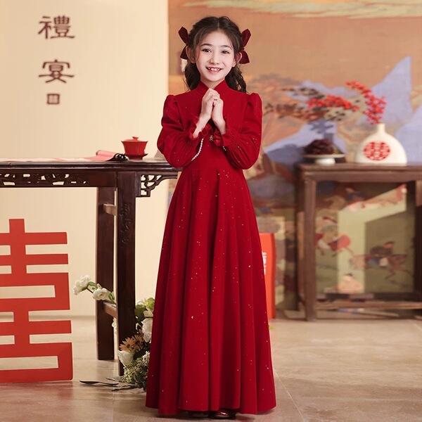 Demi-season elegant long skirt
