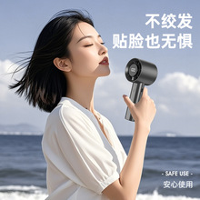 跨境小风扇高速手持小风扇无叶涡轮迷你便携USB桌面电风扇厂家