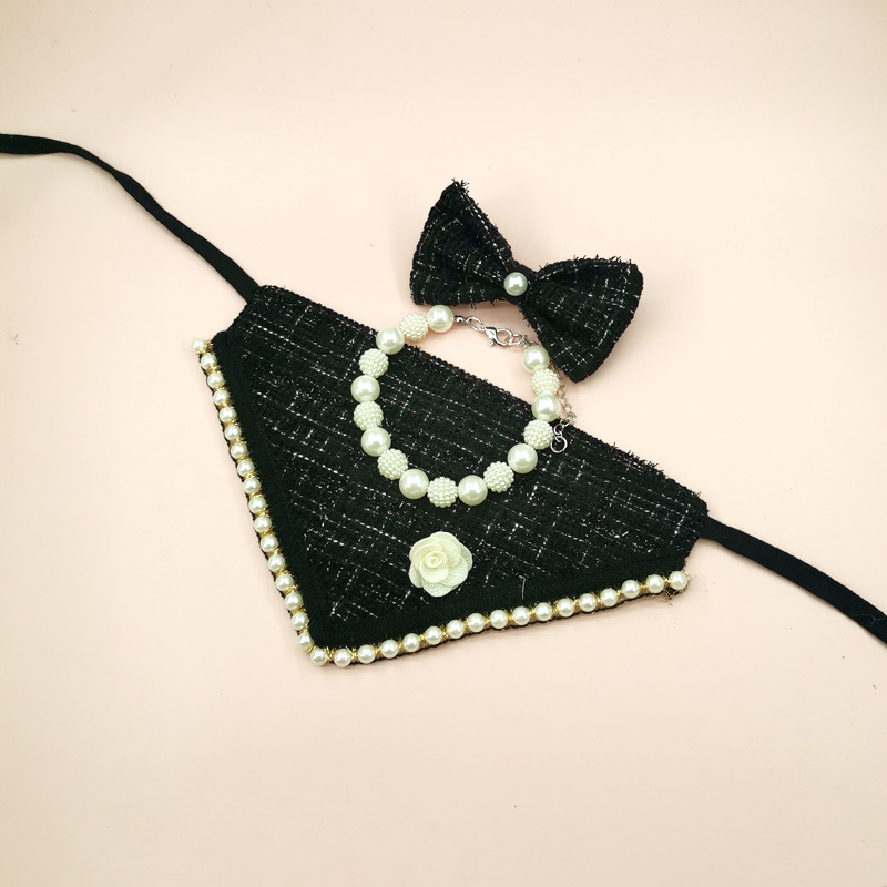 Sweet Polyester Bow Knot Pet Scarf display picture 4