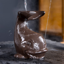 招财紫砂手工摆件茶宠可养金蟾貔貅喷水功夫茶具摆件创意茶趣茶玩