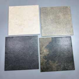 厂家现货中古风莱姆石仿古砖 餐厅阳台瓷砖卫生间黑金沙防滑地砖