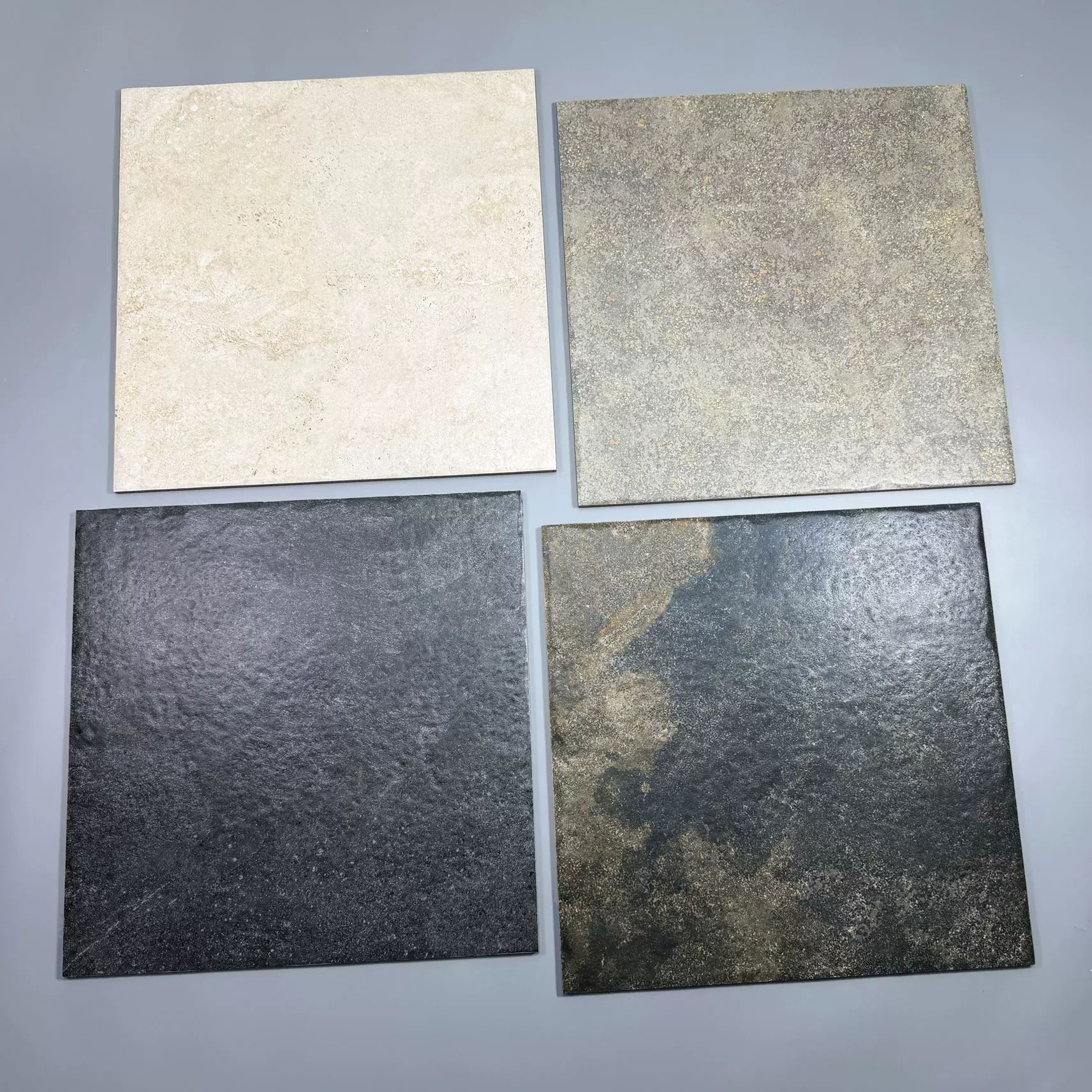 厂家现货400x400莱姆石仿古砖 餐厅阳台瓷砖卫生间黑金沙防滑地砖