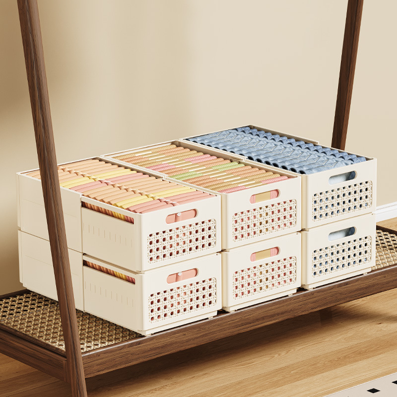 家庭用衣類収納ボックス伸縮可能なクローゼット収納層神器ズボン衣類収納ボックスキャビネット整理ボックス