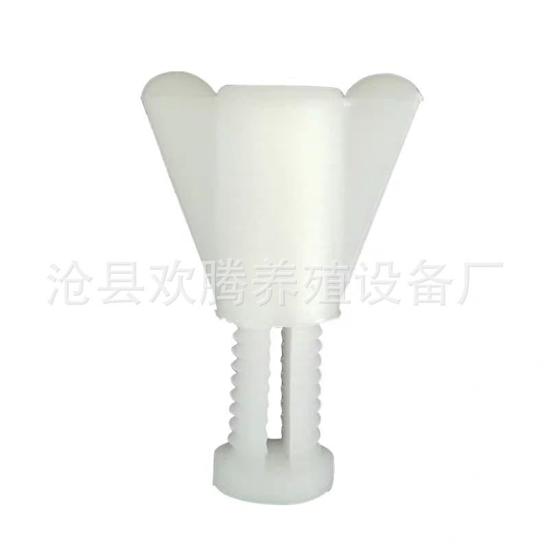 Ventana de ventilación de plástico de tornillo de pollo jaula deflector tornillo a través del deflector tornillo de línea de agua placa de ajuste para la cría