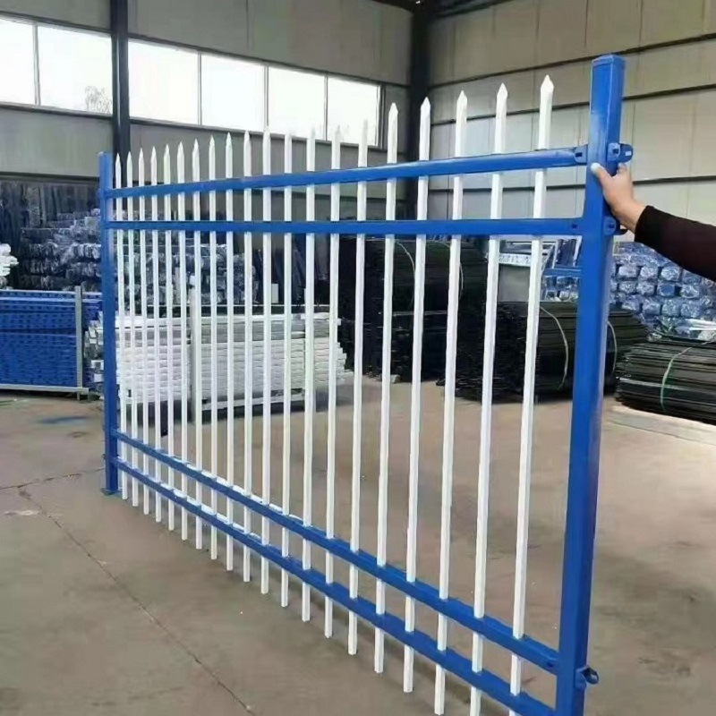 锌钢护栏庭院围栏小区栏杆网欧式铁艺组装式护栏金属制品铁艺围墙