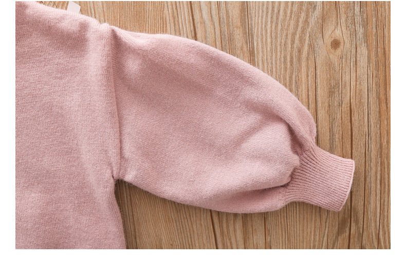 Completo due pezzi in maglia per bambina moda autunno bimbi_voghion.com