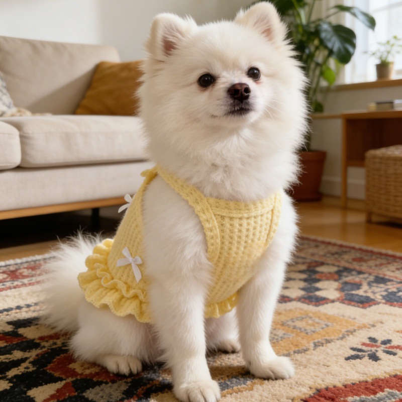 Vestido de verano para perro chaleco transpirable para gatos y perros_voghion.com